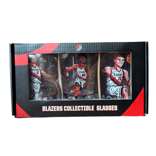 Blazers 2024-25 Collectible Glasses