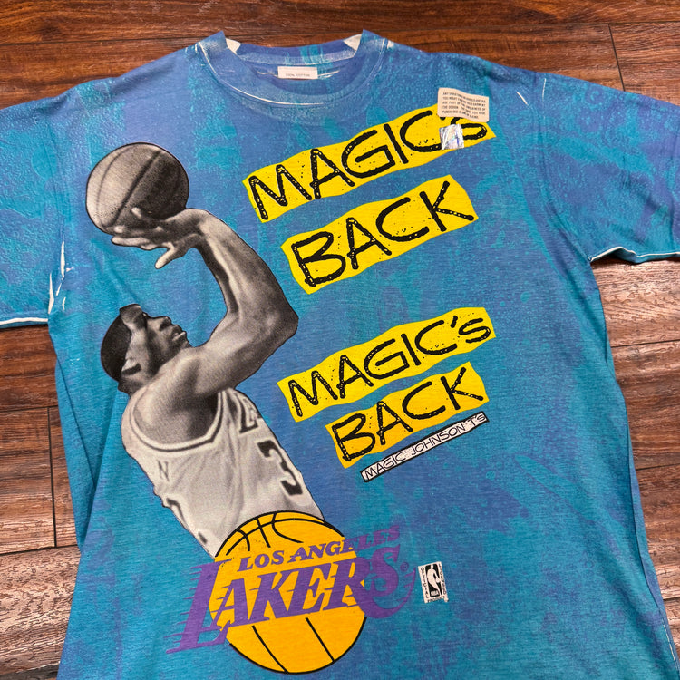 NWT Magic Johnson “Magic’s Back” Tee Sz XL