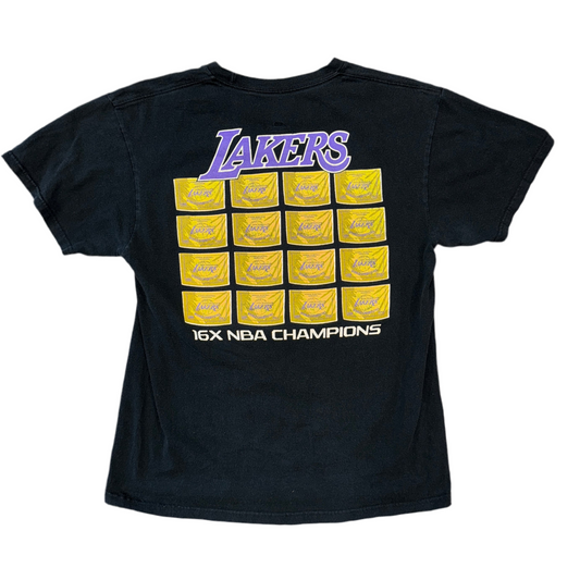 LA Lakers 16X Champs Tee Sz M