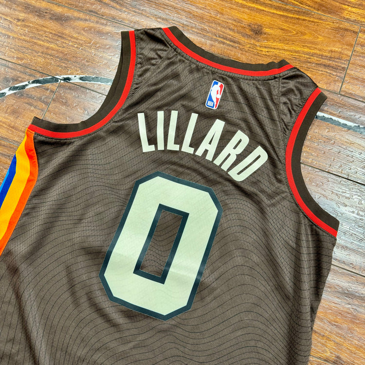 Nike 2020-21 City Edition Lillard Jersey Size M