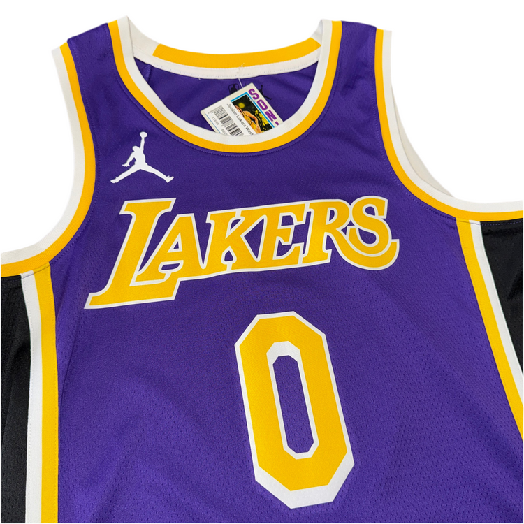Jordan Los Angeles Lakers Westbrook Jersey Sz M