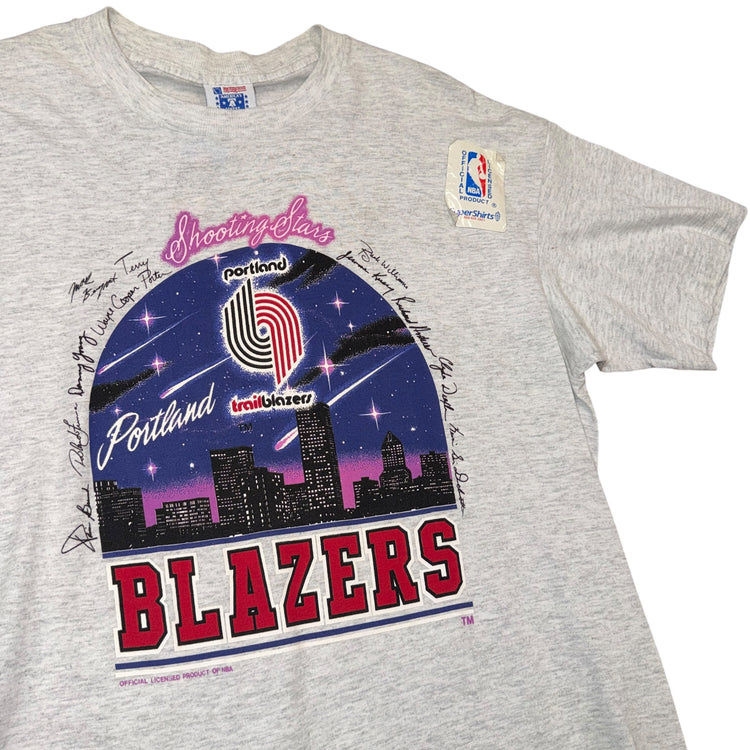 NWT Portland Trail Blazers "Shooting Stars" Tee Sz L