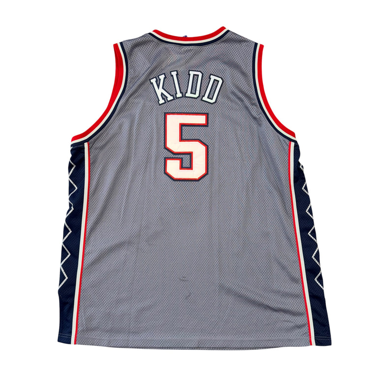 Champion 90’s Authentic New Jersey Nets Jason Kidd Away Jersey Sz 3X