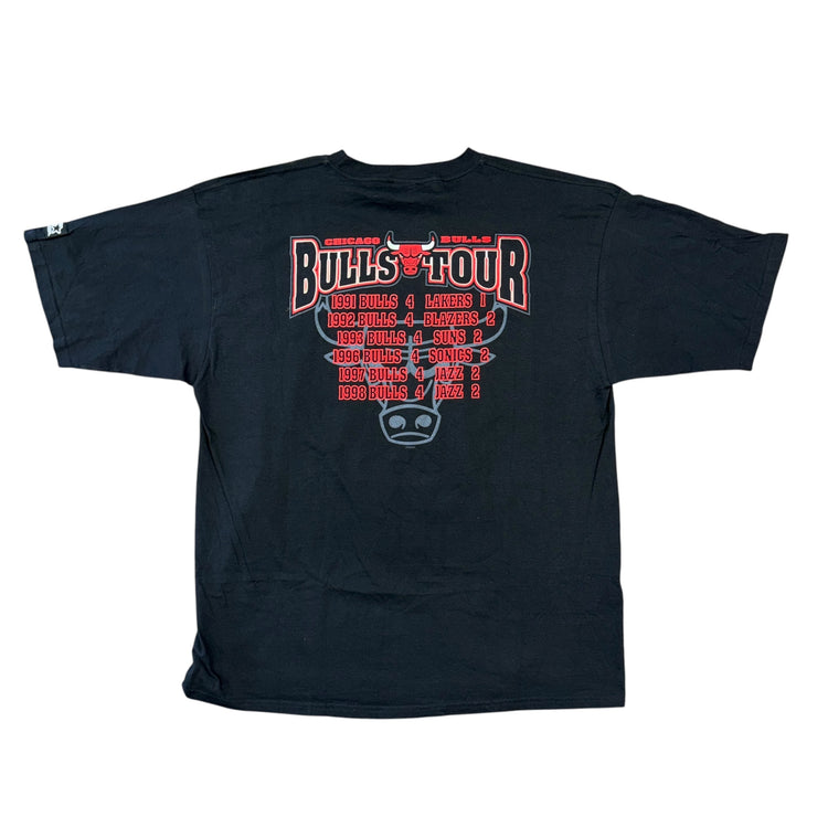 Starter 1998 NBA Championship Chicago Bulls Tee Sz XL