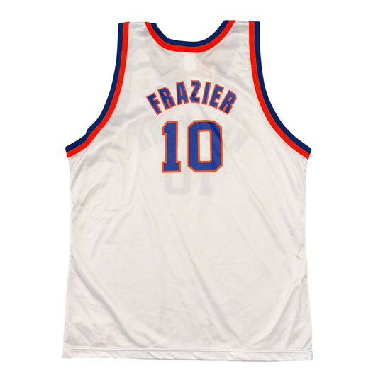 Champion 90’s NBA 50th Anniversary New York Knicks Walt Frazier Home Jersey Sz XL