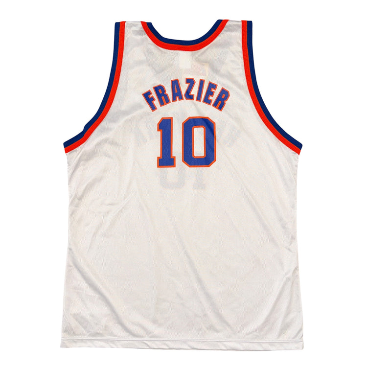 Champion 90’s NBA 50th Anniversary New York Knicks Walt Frazier Home Jersey Sz XL