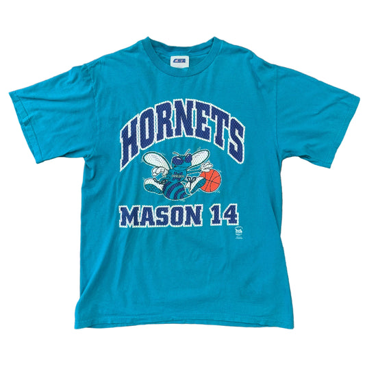 CSA 90’s Charlotte Hornets Anthony Mason Tee Sz L