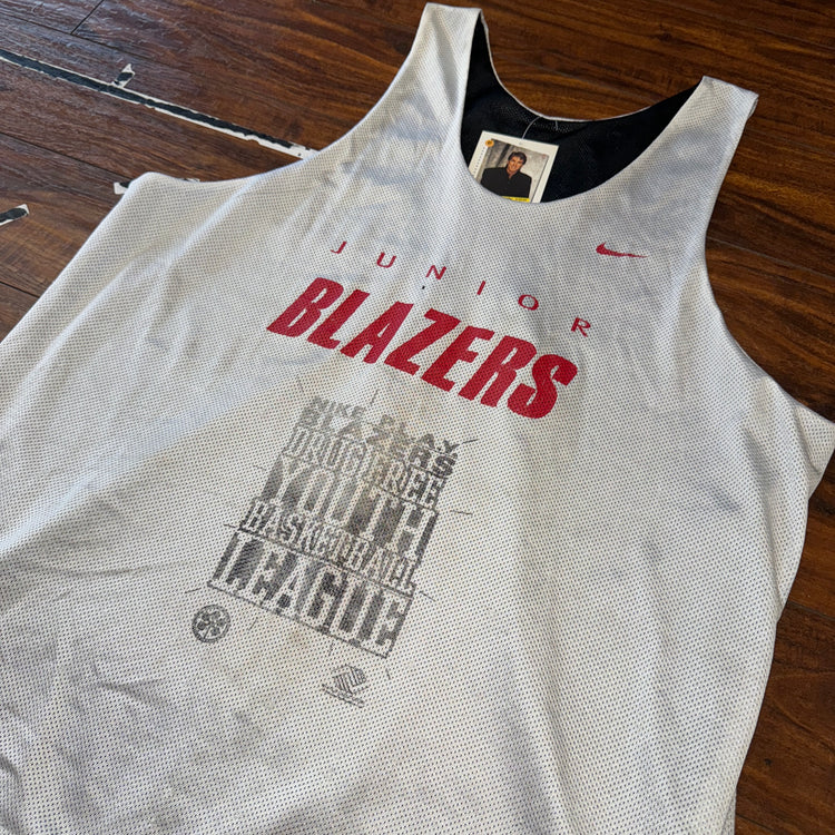 Nike Jr Portland Trail Blazers B&G Club Jersey Sz L