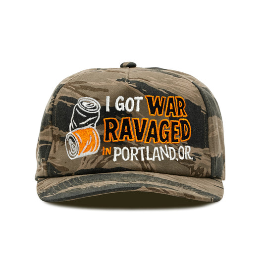 Trillblazin “War Ravaged” Tiger Camo Snapback