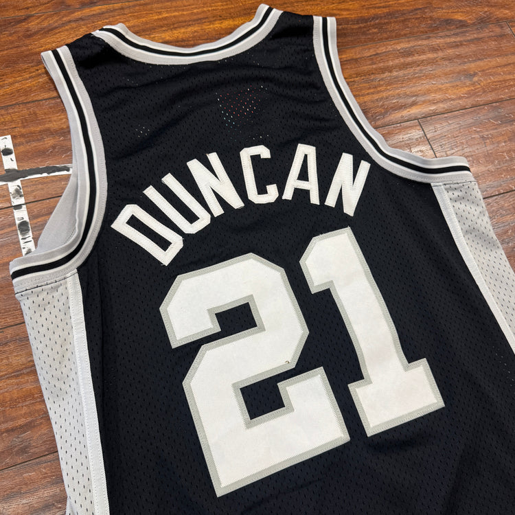 Nike San Antonio Spurs Tim Duncan Jersey Sz L