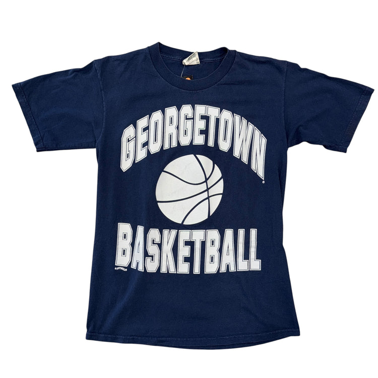 Nutmeg 90's Georgetown Hoyas Basketball Tee Sz L
