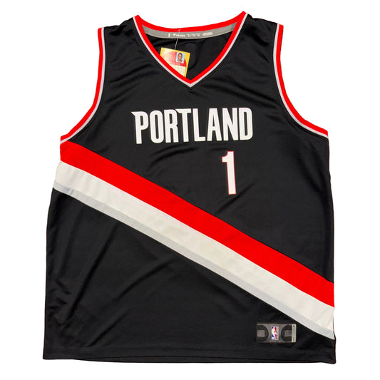 Fanatics Portland Trail Blazers Anfernee Simons Jersey Sz XL