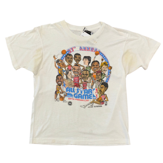 Screen Stars NBA All Star 1987 Tee Sz S