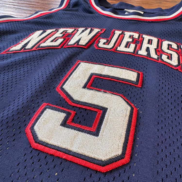 Reebok 00’s Authentic New Jersey Nets Jason Kidd Jersey Sz 2X