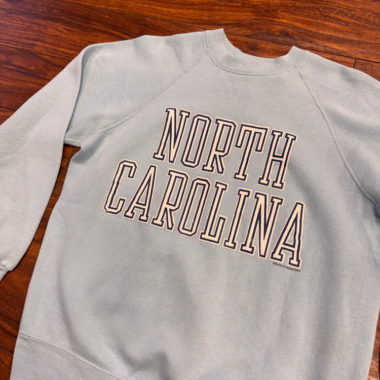 BW 80's North Carolina Crewneck Sz L