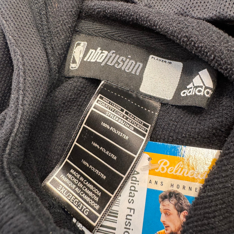 Adidas 00’s Team Issued NBA Fusion Blazers Hoodie Sz 3X