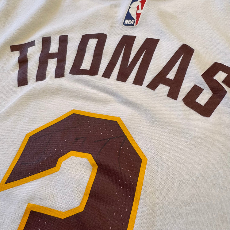 Cavs Isiah Thomas SIGNED Tee Men's XL