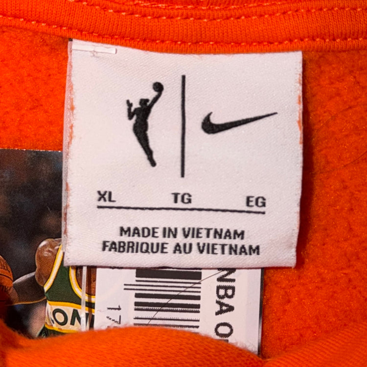 Nike WNBA Orange Hoodie Sz XL