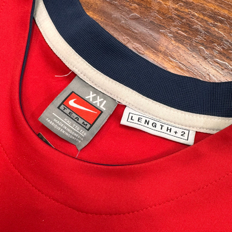 Nike 00’s Gonzaga Team Issued Warm Up Sz 2X + 2” Length