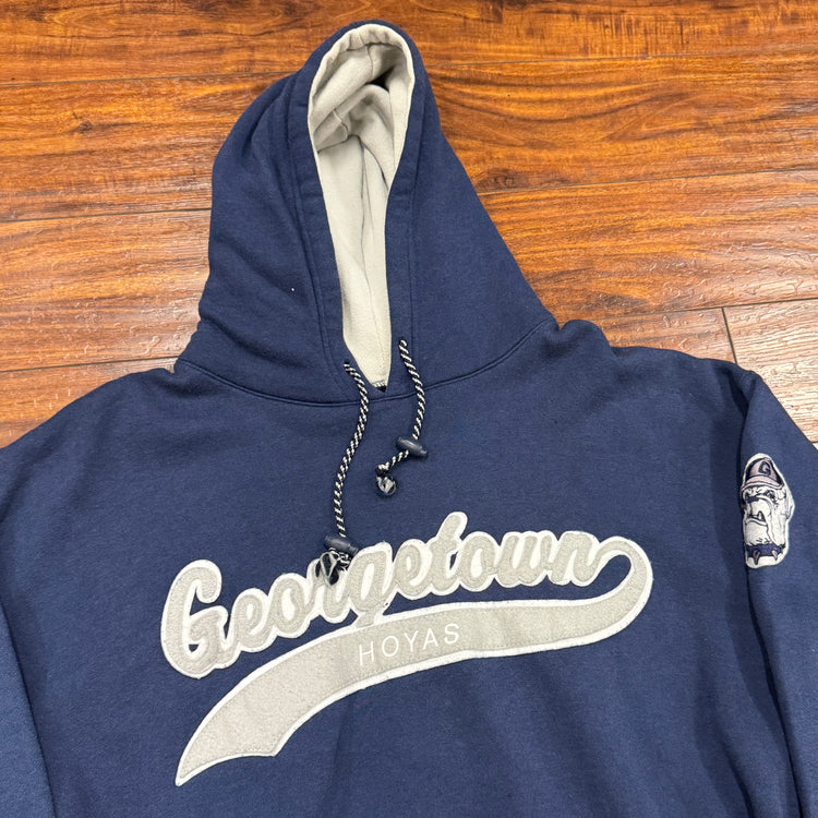 Starter Georgetown Hoyas Hoodie Sz M