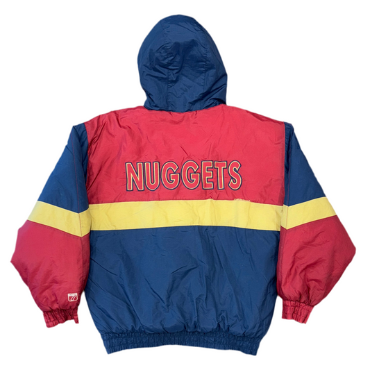 Logo 7 Denver Nuggets Puffer Jacket Sz L