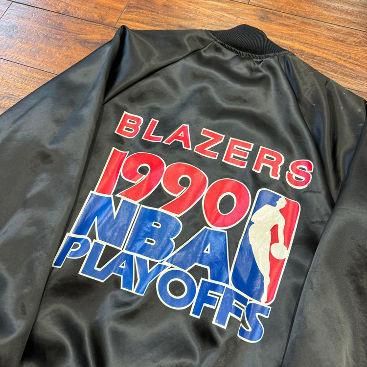 Chalk Line 1990 WCC Blazers Satin Jacket Sz S