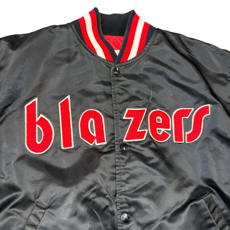 Starter 80's Portland Trail Blazers Satin Jacket Sz L