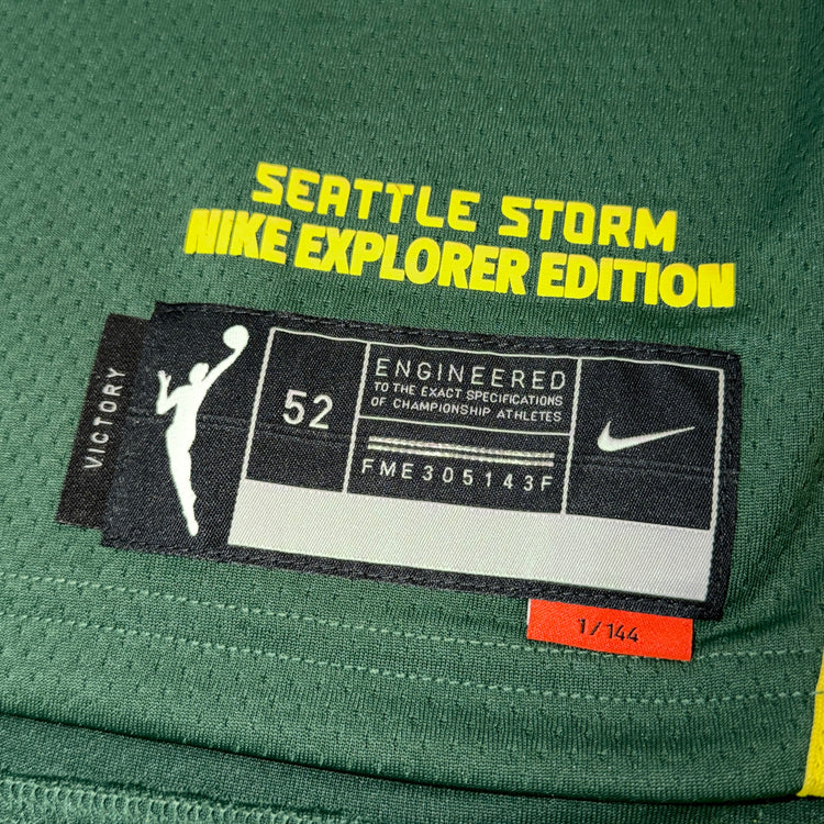 Nike Victory Seattle Storm Sue Bird Jersey Sz XL