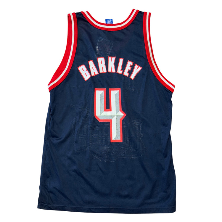Champion Houston Rockets Charles Barkley Jersey Sz L