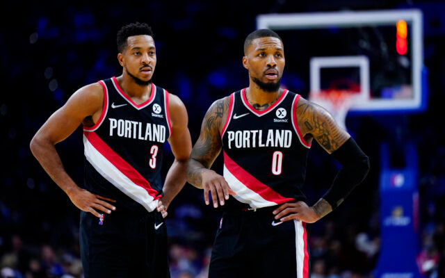 Nike Swingman Icon Edition Portland Trail Blazers Damian Lillard Jersey Sz S