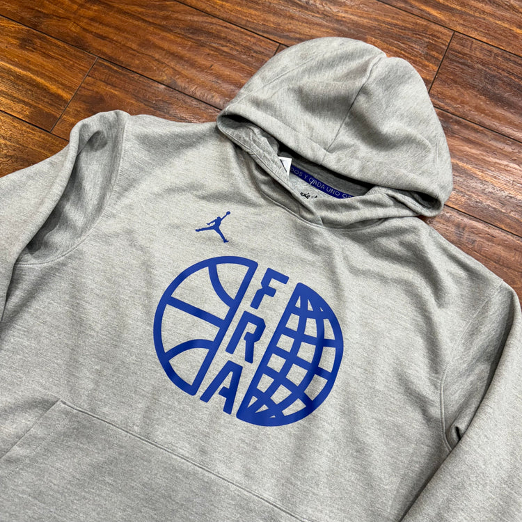 Jordan France Basketball Hoodie Sz L