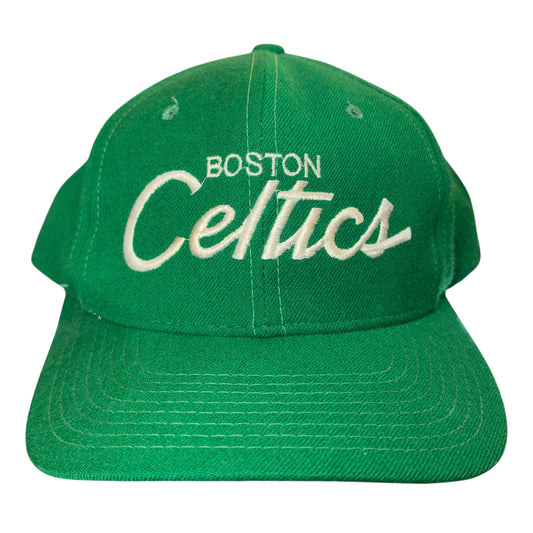 SS Boston Celtics Script Snapback