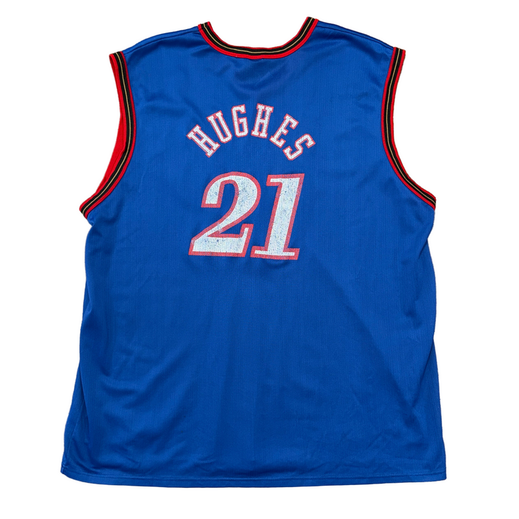 Champion Philadelphia 76ers Larry Hughes Jersey Sz 2X