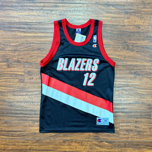 Champion 90's Blazers Detlef Schremph Jersey Sz M