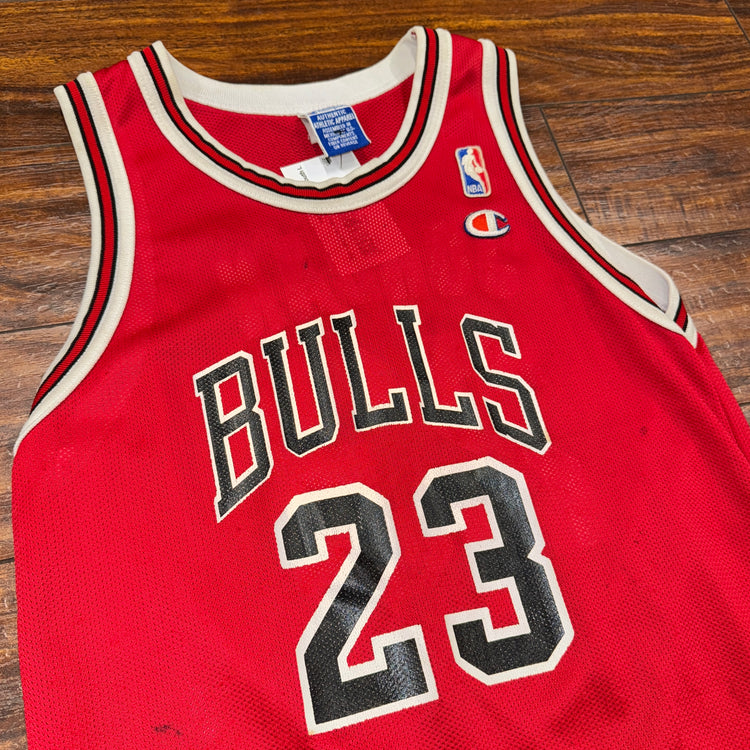 Champion Chicago Bulls Jersey Sz YL