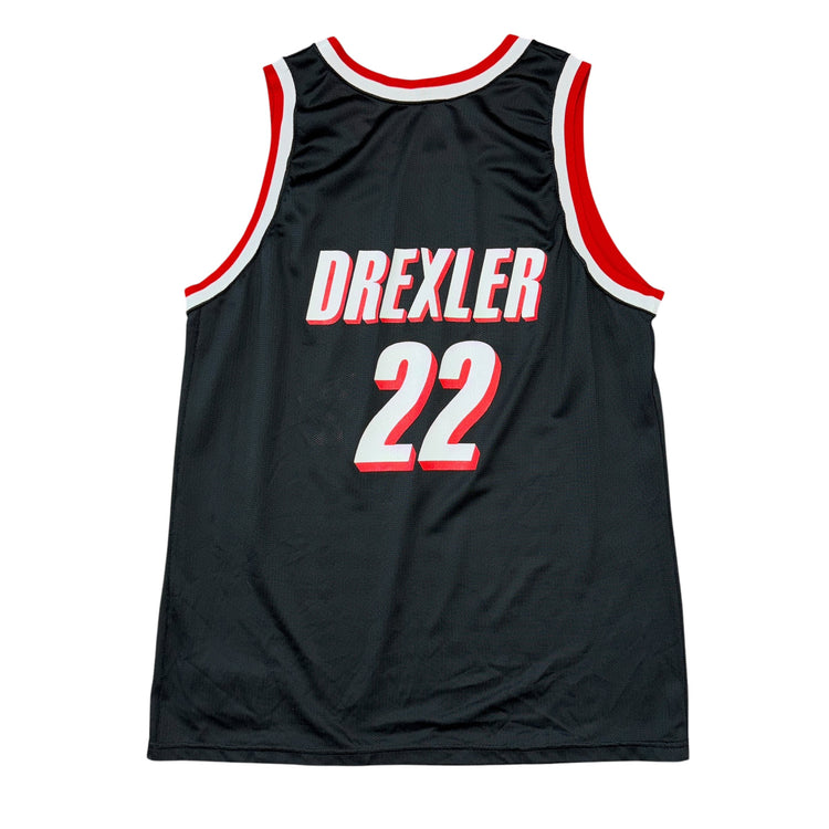 Champion 90’s Portland Trail Blazers Clyde Drexler Away Jersey Sz XL