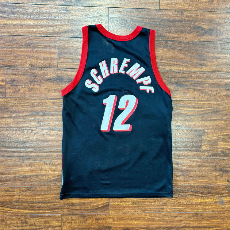 Champion 90's Blazers Detlef Schremph Jersey Sz M