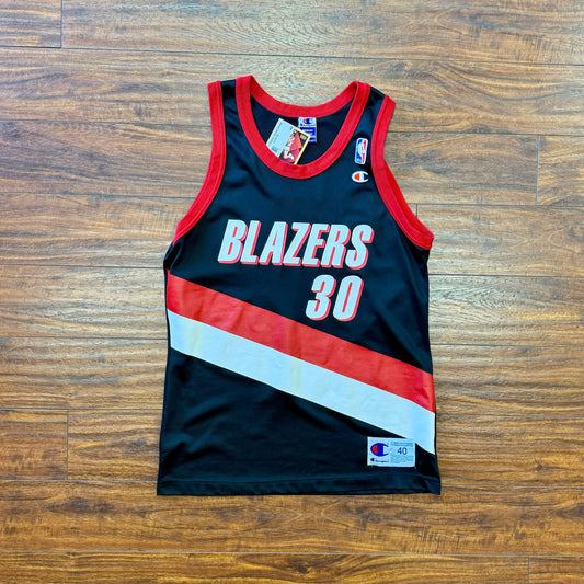 Champion 90's Blazers Sheed Jersey Sz M