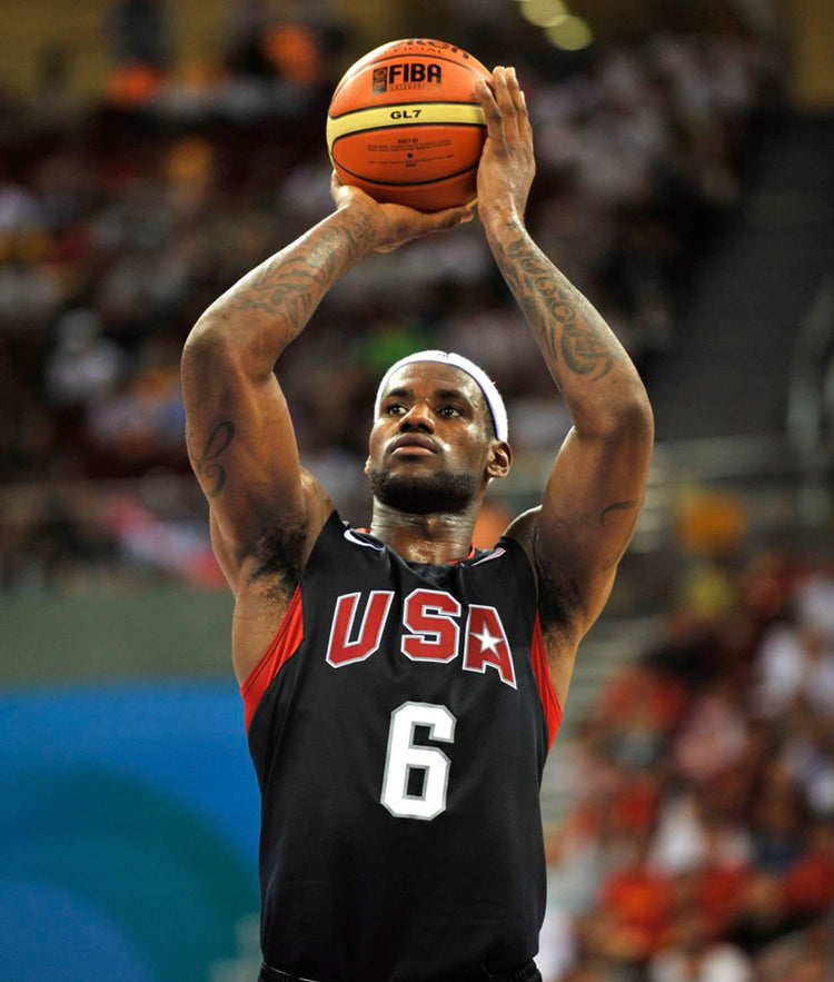 Nike 2010 FIBA LeBron James USA Jersey Sz XL
