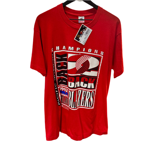 1992 B2B Blazers Champs Sz L