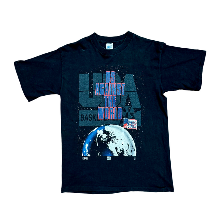 SS 1992 “Us Against the World” USA Olympic Basketball Sz L