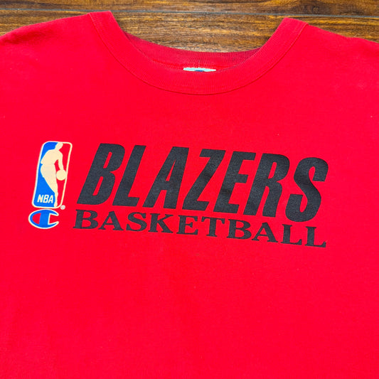 Champion Portland Trail Blazers Tee Sz XL