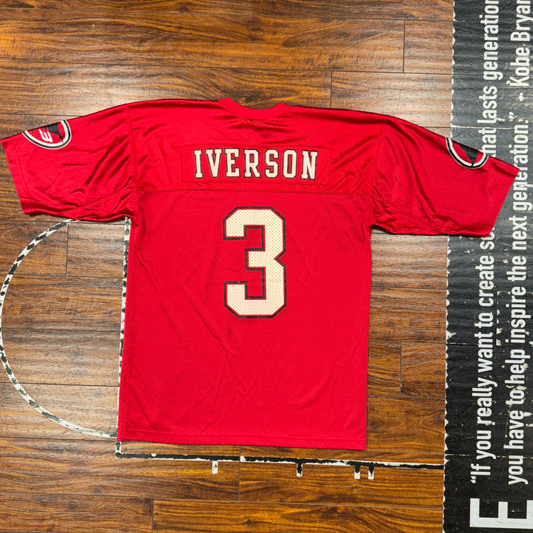 Reebok Allen Iverson Football Jersey Sz M