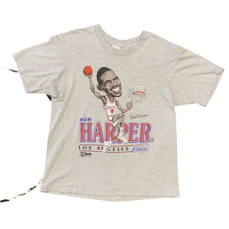 Salem Sportswear Ron Harper Caricature Sz L
