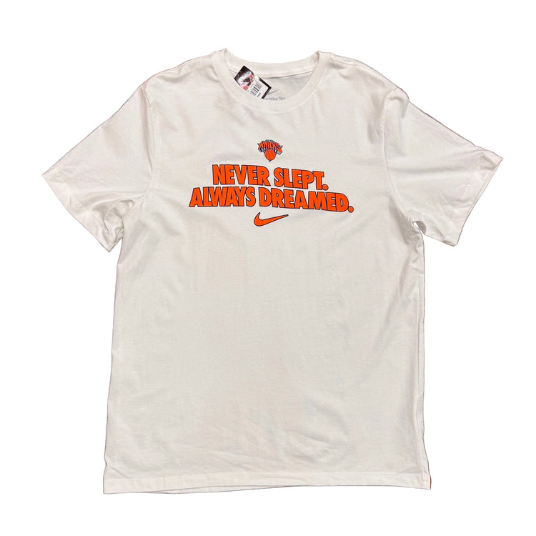 Nike Never Slept New York Tee Sz L