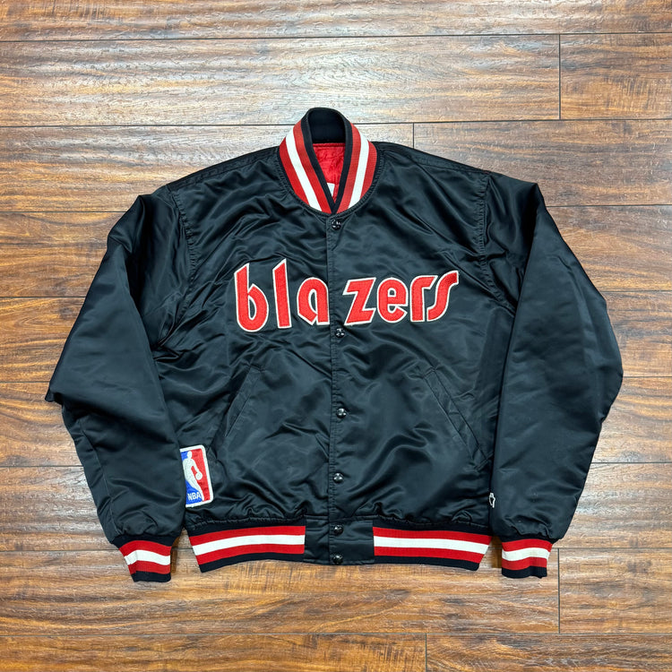 Starter 80's Blazers Satin Jacket Sz M