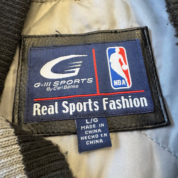 G-3 Sports X Carl Banks 00’s Blazers Leather Jacket Sz L
