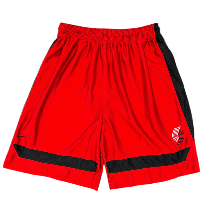 Nike 00's Red Portland Trail Blazers Shorts Sz XL