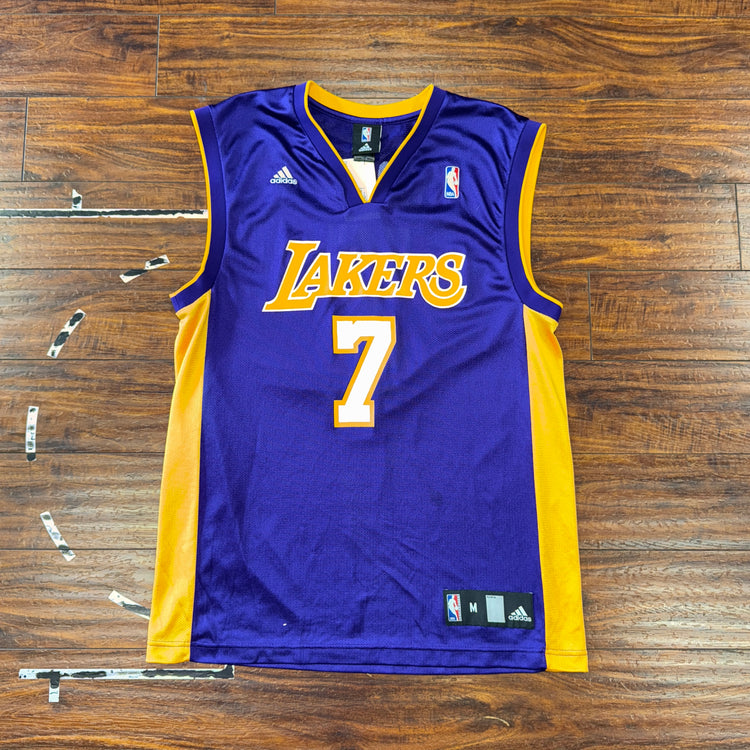 Adidas Los Angeles Lakers Lamar Odom Jersey Sz M