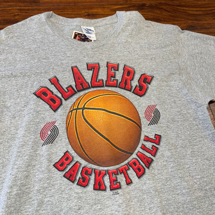 Pro Player 90's Portland Trail Blazers Tee Sz L